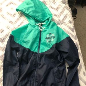 Nike women’s track jacket wind breaker